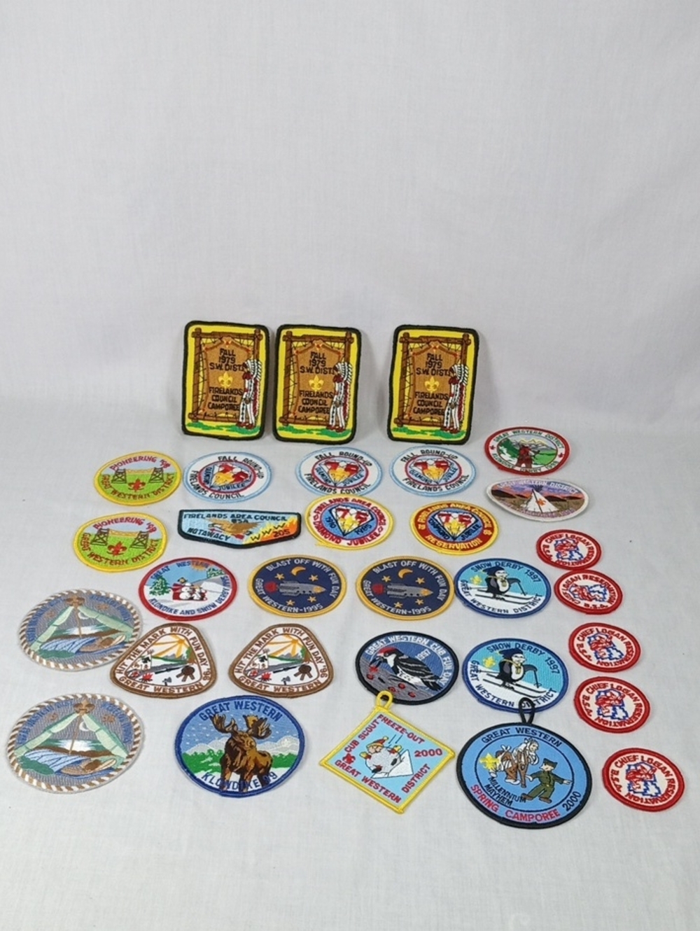 New Assorted Lot Of Vintage Boy Scout Patches